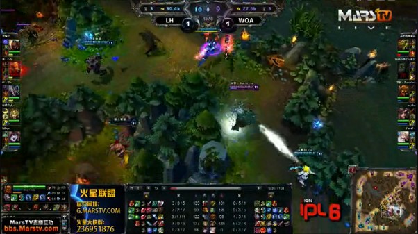 IPL6中國預(yù)選賽 LH VS WOA