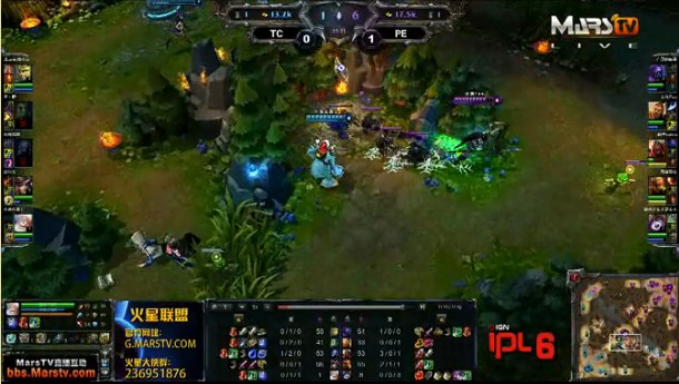 IPL6中國預(yù)選賽 PE vs TC