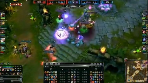 G聯賽lol決賽 WE vs IG 五場大戰