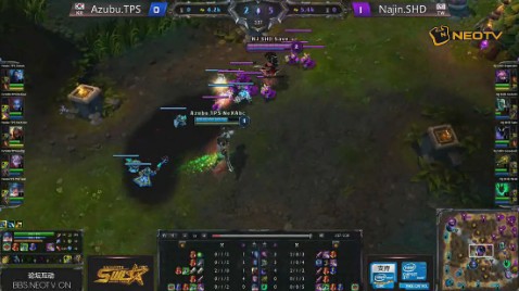 SWL聯(lián)賽第二賽季 TPS vs Najin Shield