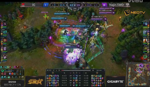 SWL聯賽淘汰賽 IG vs Najin SWD