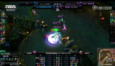 LPL春季賽6日比賽 PE vs WOA