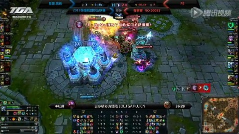 LPL春季賽14日比賽 皇族 vs PE