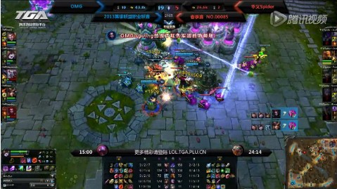 lpl春季賽19日比賽 OMG vs 華義