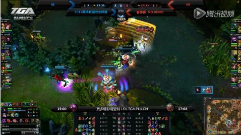 lpl春季賽19日比賽 IG vs PE
