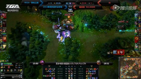 lpl春季賽20日比賽 WoA vs iG