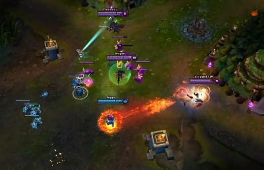 lol精彩擊殺 安妮1V3個個擊破