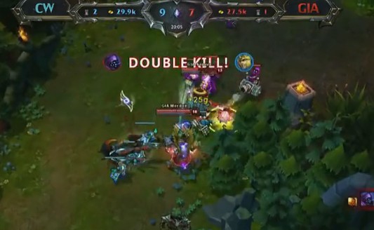 lol精彩top5 賈克斯以一敵二反gank取二人頭