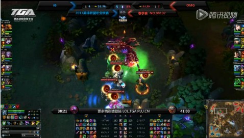lpl春季賽28日比賽 iG vs OMG