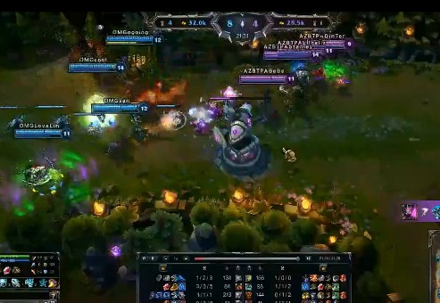 英偉達英雄聯盟季軍賽 OMG vs TPA