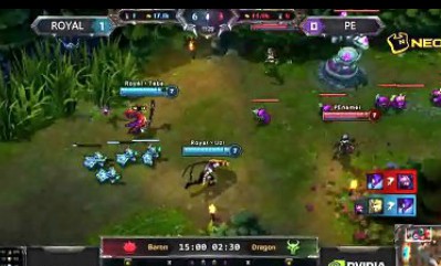 技嘉StarsWar半決賽  PE vs 皇族
