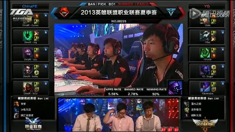 lpl夏季聯賽8月30日比賽 PE vs YG