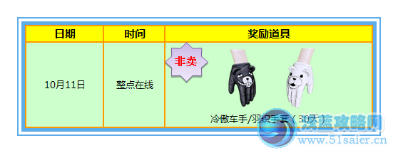 炫舞時代10月活動 10.10-11享3776點券