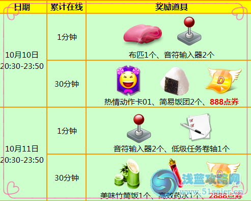 炫舞時代10月活動 10.10-11享3776點券