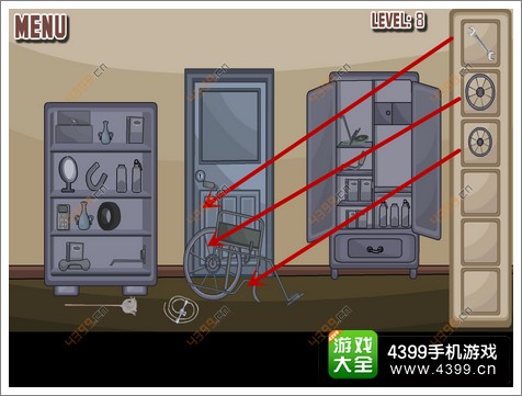 密室逃脫卡通第8關(guān)攻略