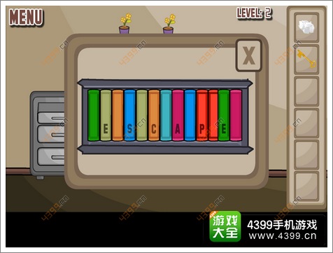 密室逃脫卡通第2關攻略