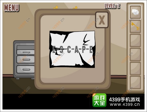 密室逃脫卡通第2關攻略