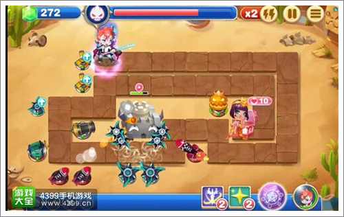天天來塔防第54關攻略