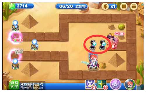 天天來塔防第53關攻略